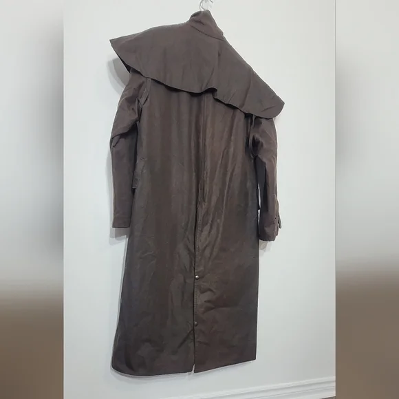 Driza-Bone Vintage Rider Weighted Oilskin Made In Australia 100% Cotton Medium - Picture 9 of 16